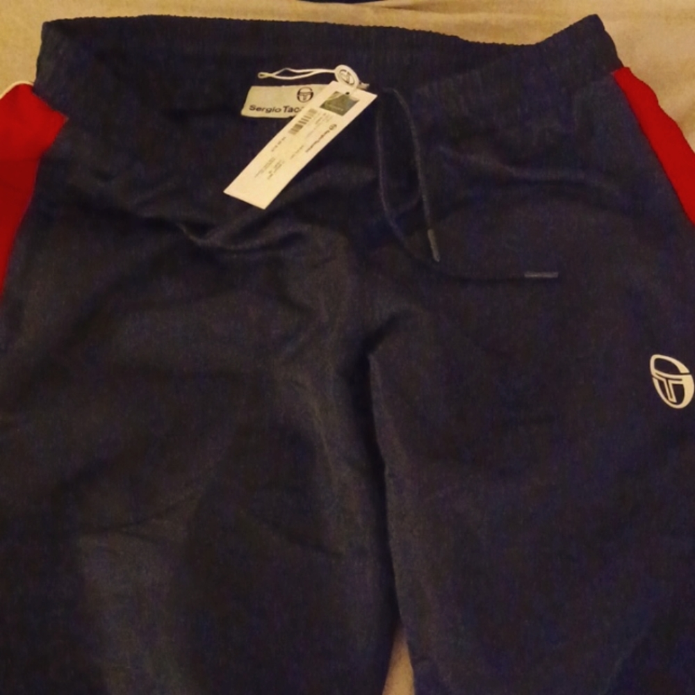Sergio Tacchini Men's Track Pants Size Med